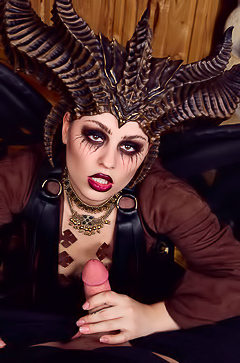 Anna Claire Clouds In DIABLO IV: Lilith A XXX Parody